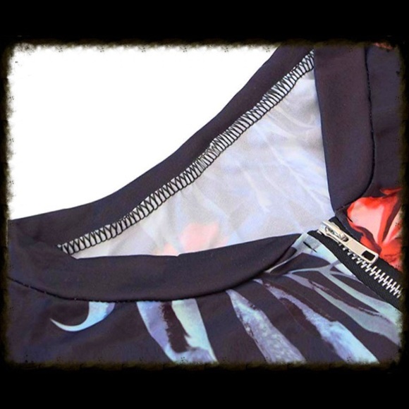 🍭BNWT FLORAL BOMBER JACKET🍭PLUS SIZE AVAIL🍭 - Picture 3 of 7